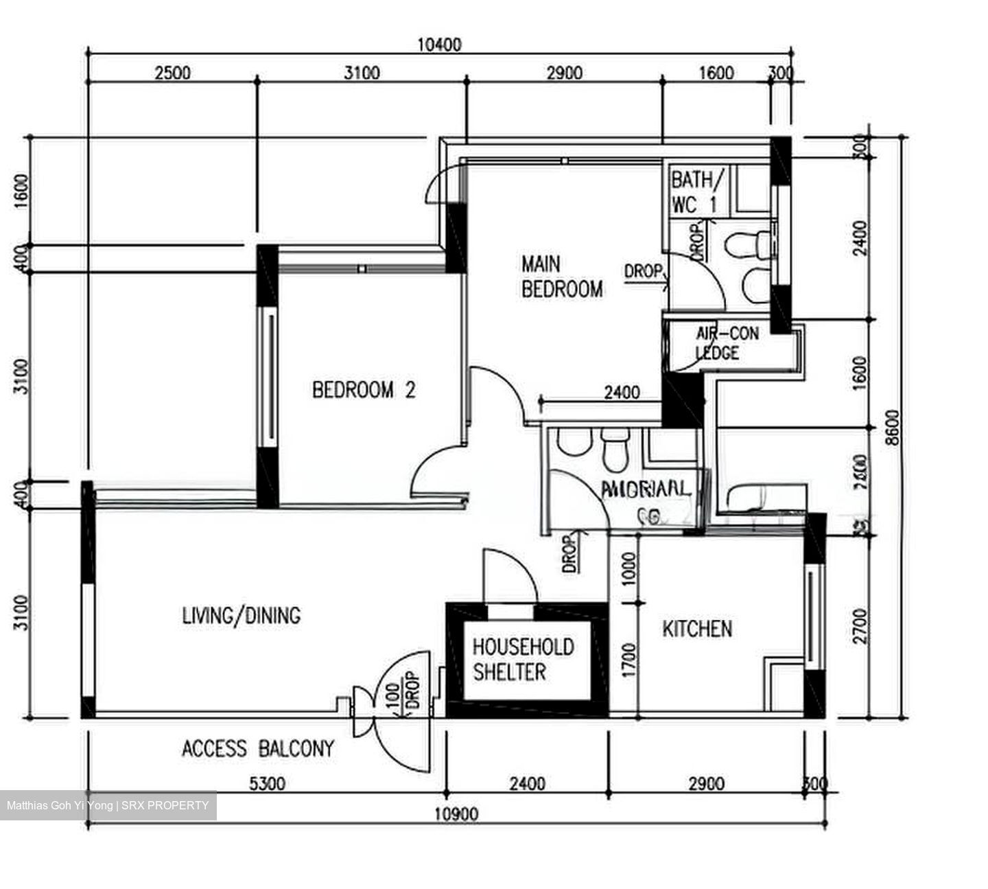 Blk 31 Eunos Court (Geylang), HDB 3 Rooms #577580241